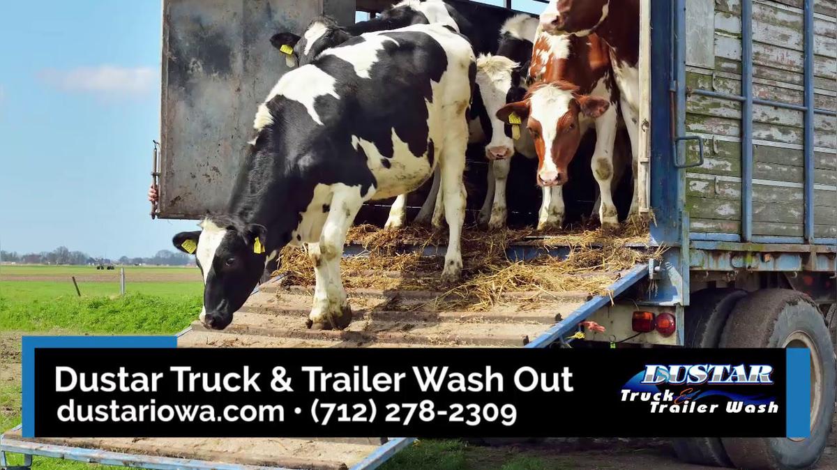 Trailer Wash Out in Ireton IA, Dustar Truck &amp; Trailer Wash Out