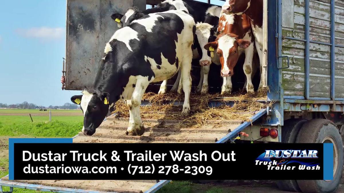 Trailer Wash Out in Ireton IA, Dustar Truck & Trailer Wash Out