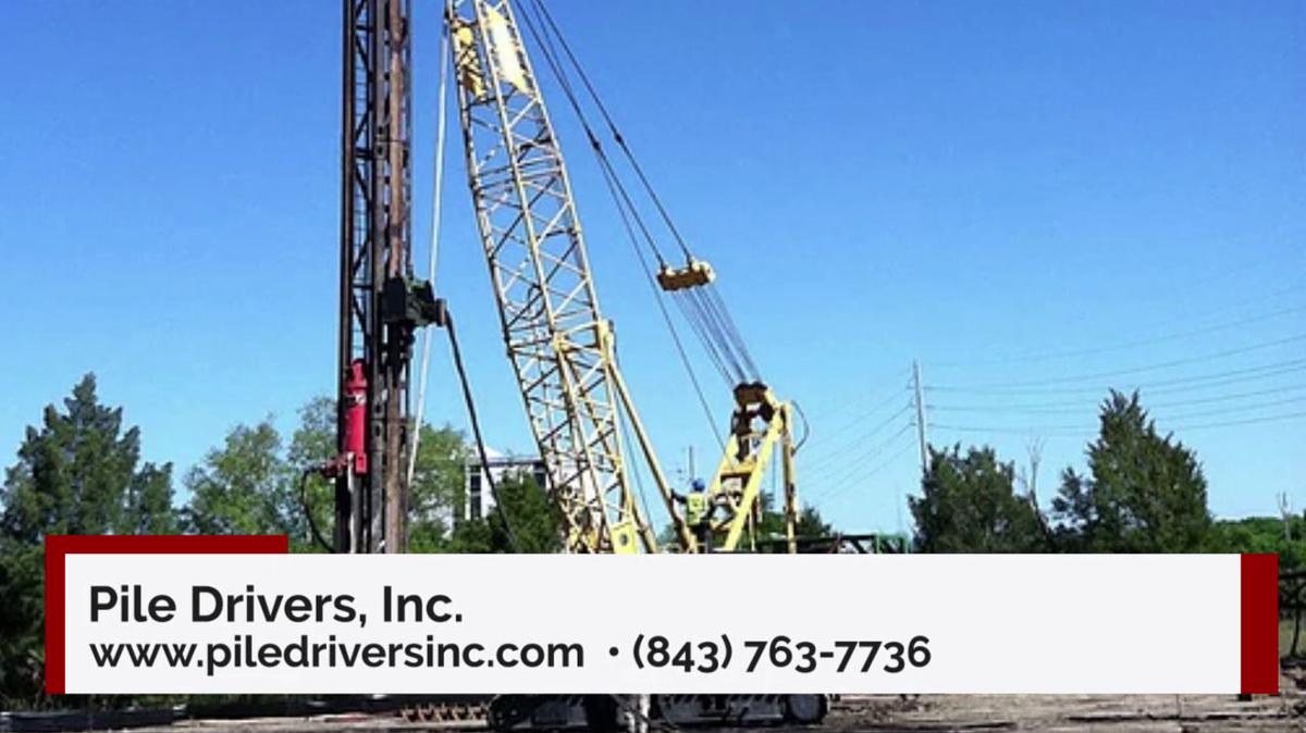 Foundation Contractors in Hollywood SC, Pile Drivers, Inc.