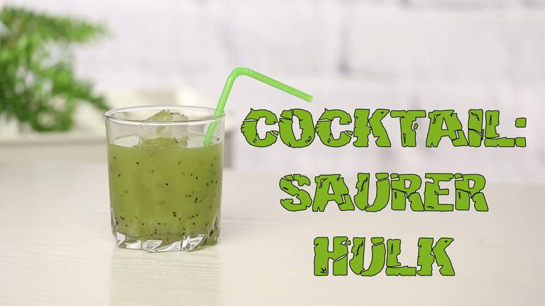 Cocktail: Saurer Hulk