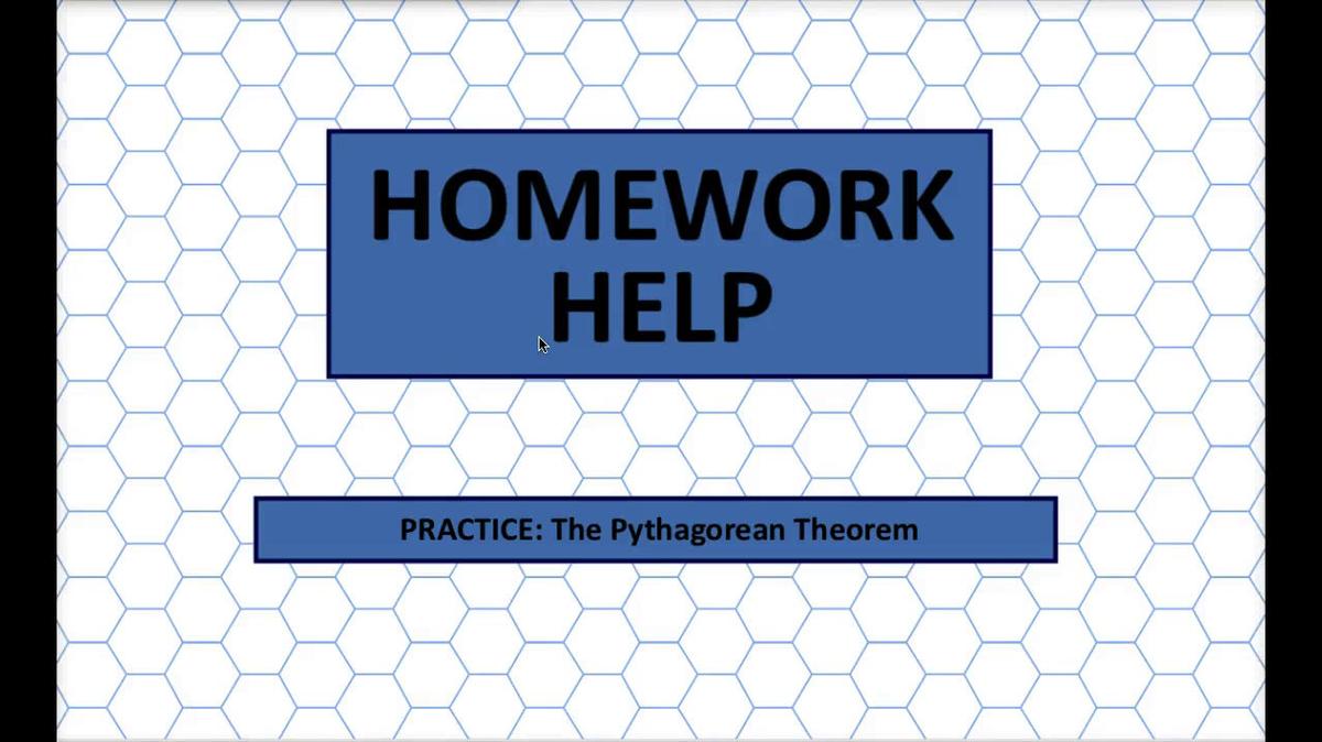 Math 8 Q3 HH The Pythagorean Theorem.mp4
