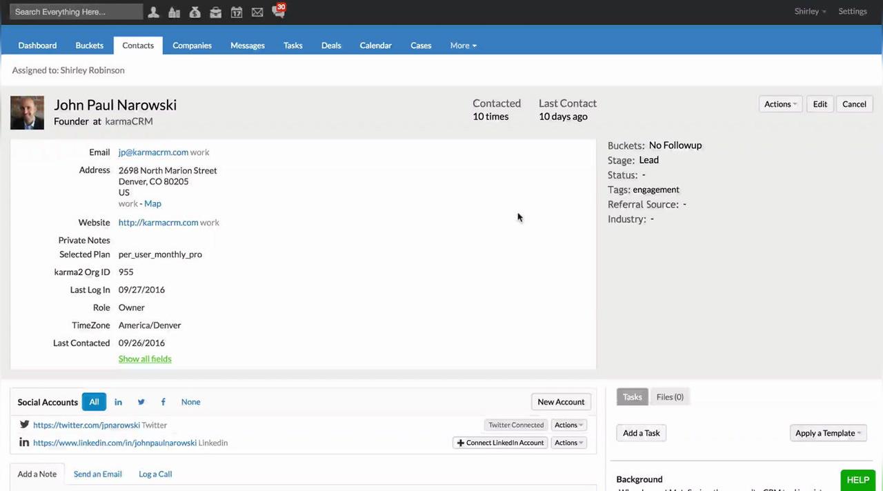 Engagement Tracking &amp; Filtering