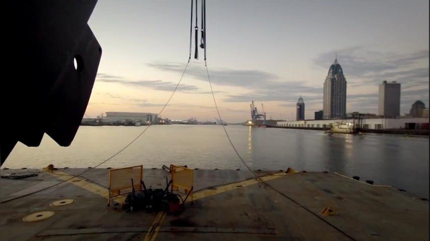 400T Barge Crane