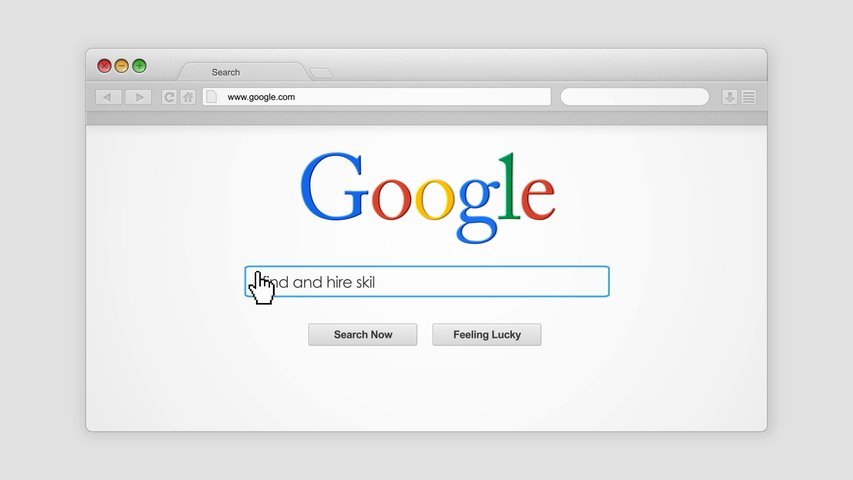 Create this Google search logo reveal in Full HD