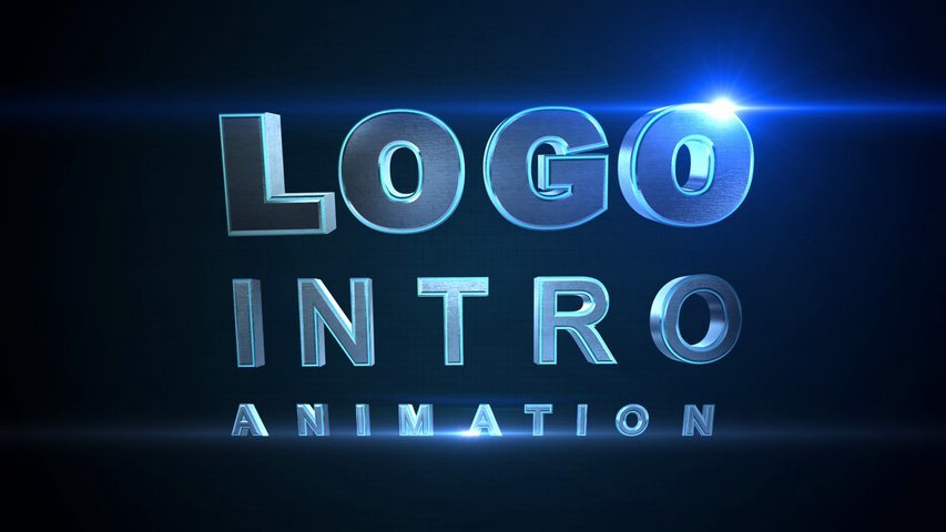 Design a professional logo intro animation