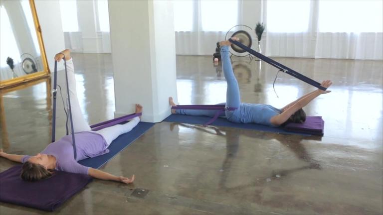 RECLINING BIG TOE 1 - Restorative Yoga