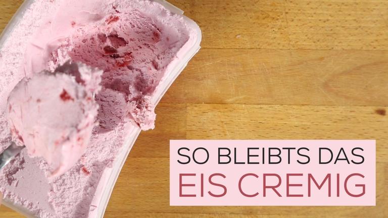 Kitchen-Hacks: So wird deine Eiscreme nie wieder zu hart