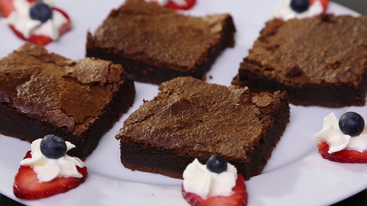 Zwei Zutaten Nutella Brownies