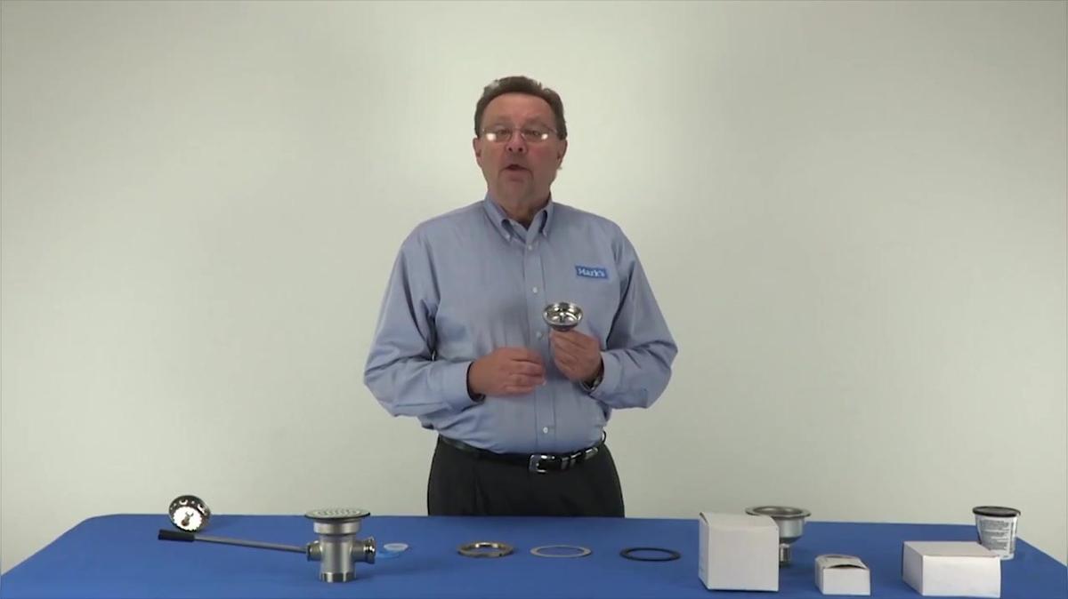 06 Kitchen Sink Drain Components