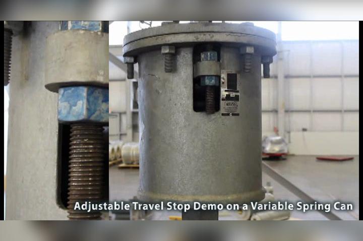 Variable Spring Adjustable Travel Stop Demo