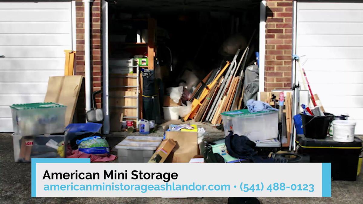 Storage Facility in Ashland OR, American Mini Storage