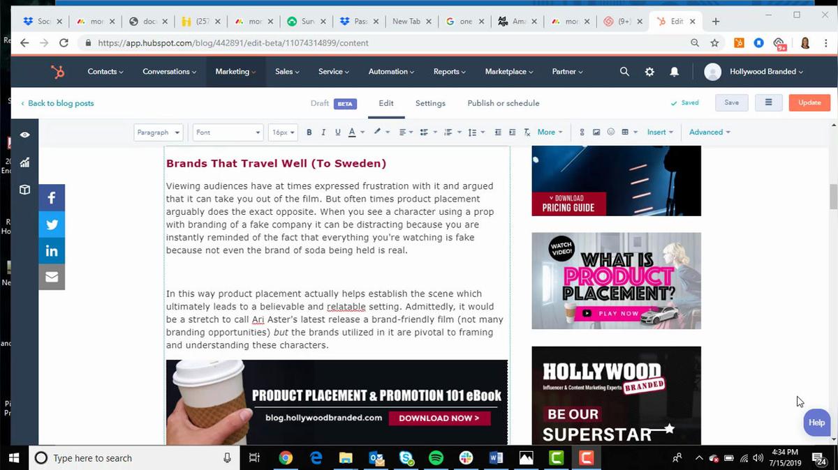 how to rename blog image