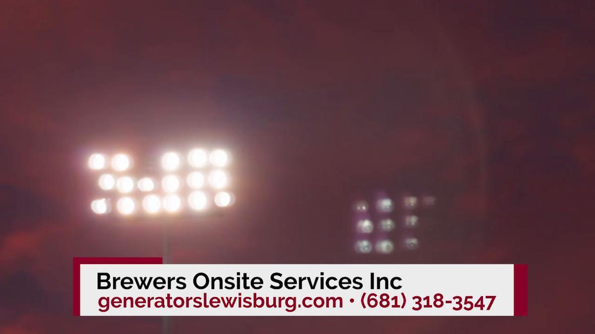 Generator Sales in Lewisburg WV, Brewers Onsite Services Inc