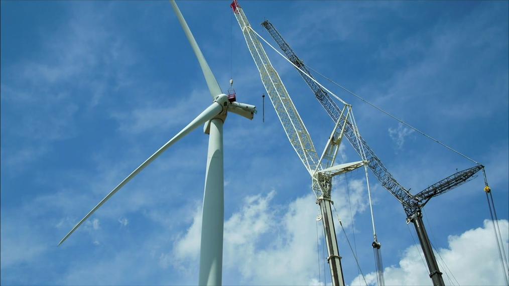 Aerial - Wind Turbine Repair
