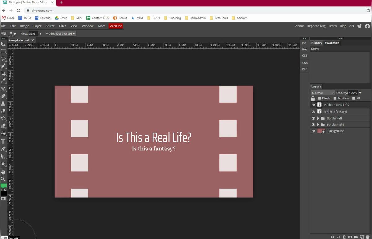 Photopea Toolbar - Gradient, Paint Bucket, Eyedropper, Ruler Tool.mp4