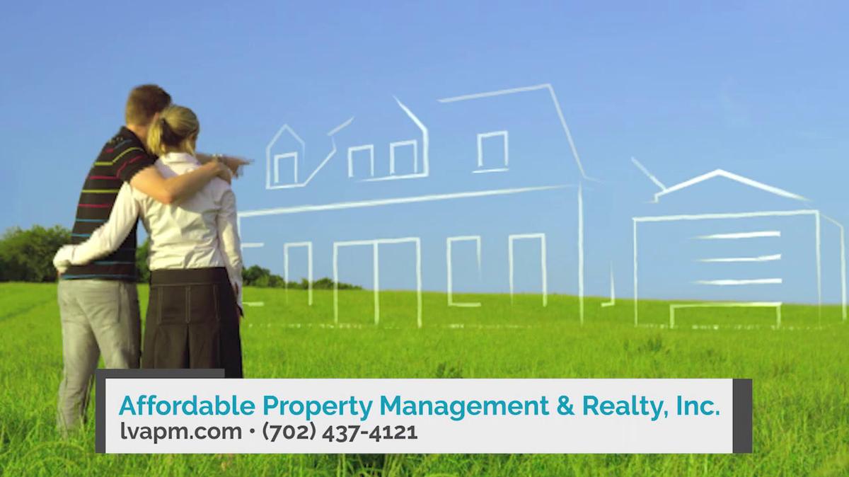 Property Management in Las Vegas NV, Affordable Property Management & Realty, Inc. 