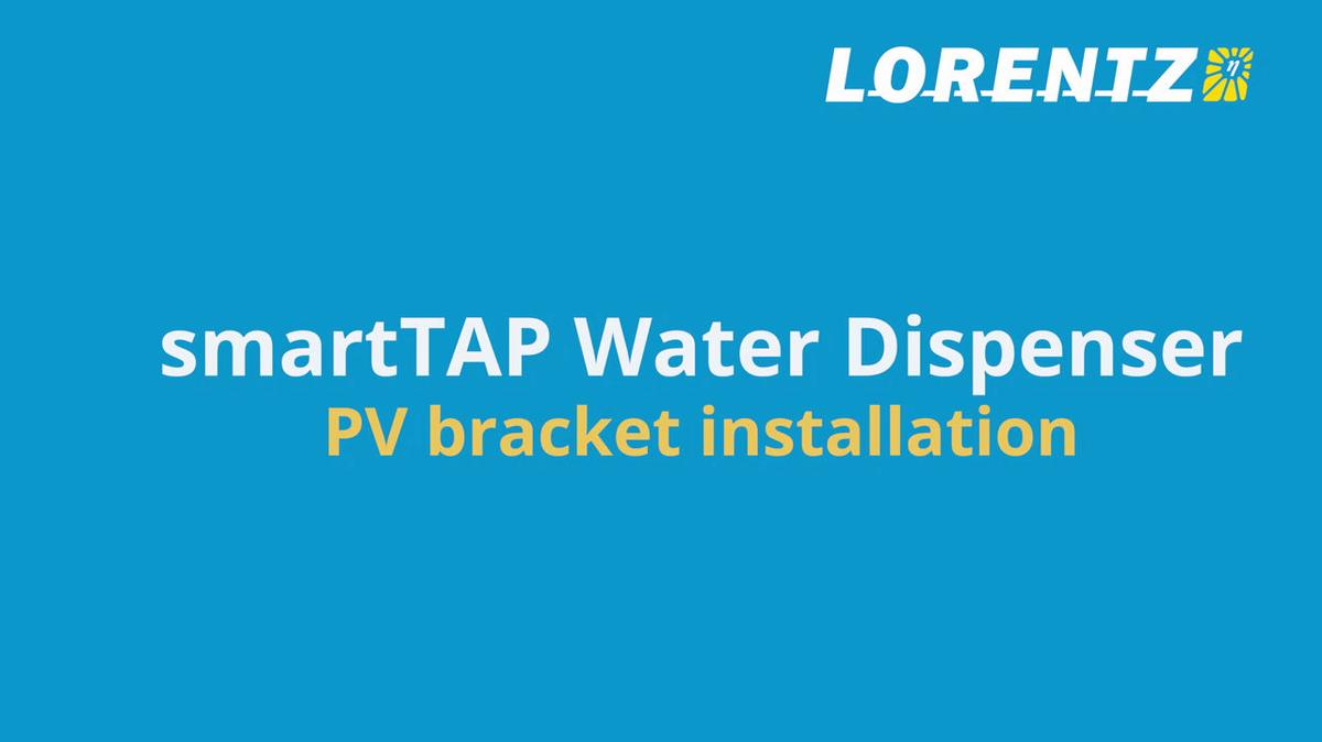 smartTAP - PV bracket installation