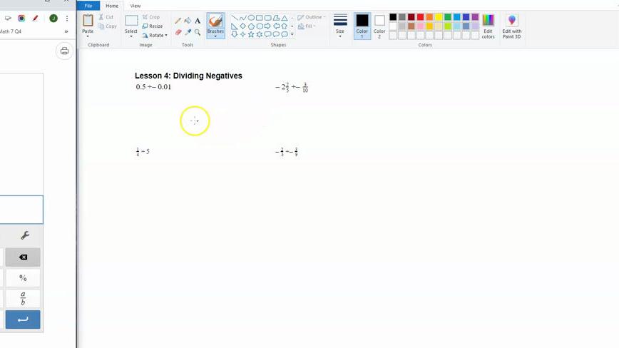 Dividing Decimals and Fractions with Desmos.mp4