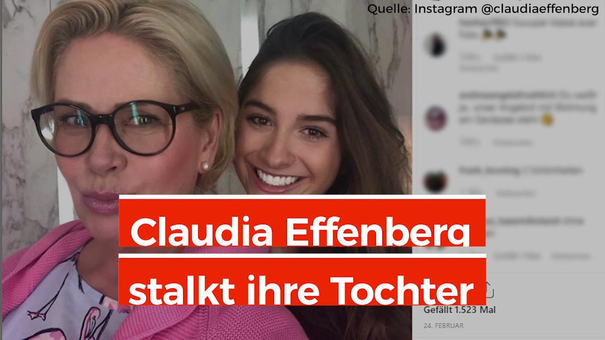 Claudia Effenberg stalkt ihre Tochter