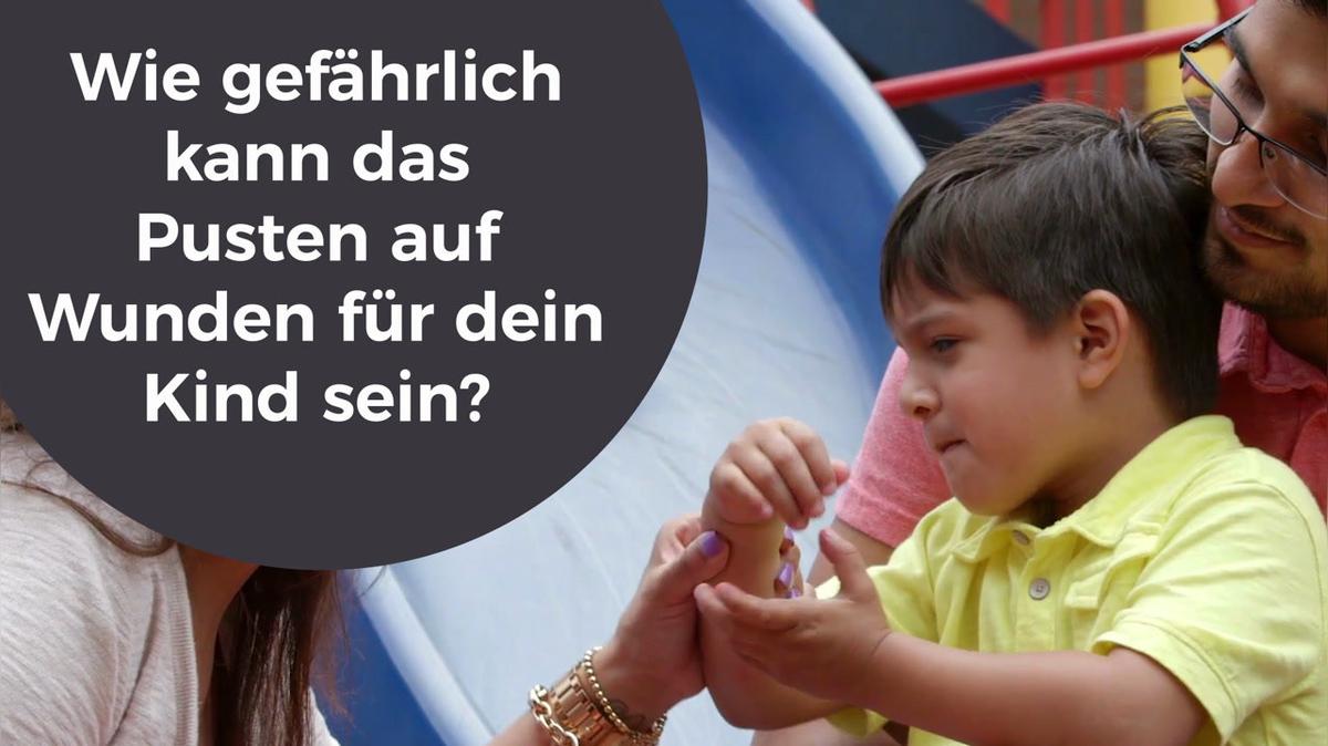 Wie gefährlich kann das Pusten auf Wunden für dein Kind sein?