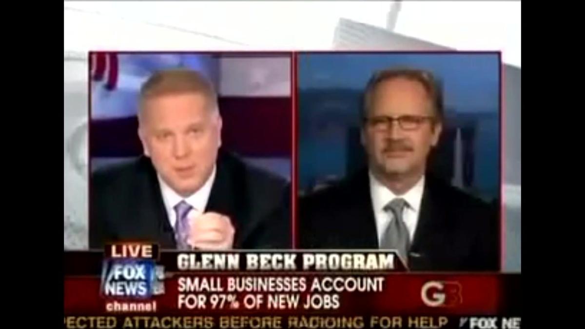 Lloyd Chapman and Glen Beck on Fox News