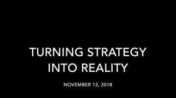 Turning Strategy into Reality: Unleashing your HR Organization for Bridging the Strategy- Execution Gap