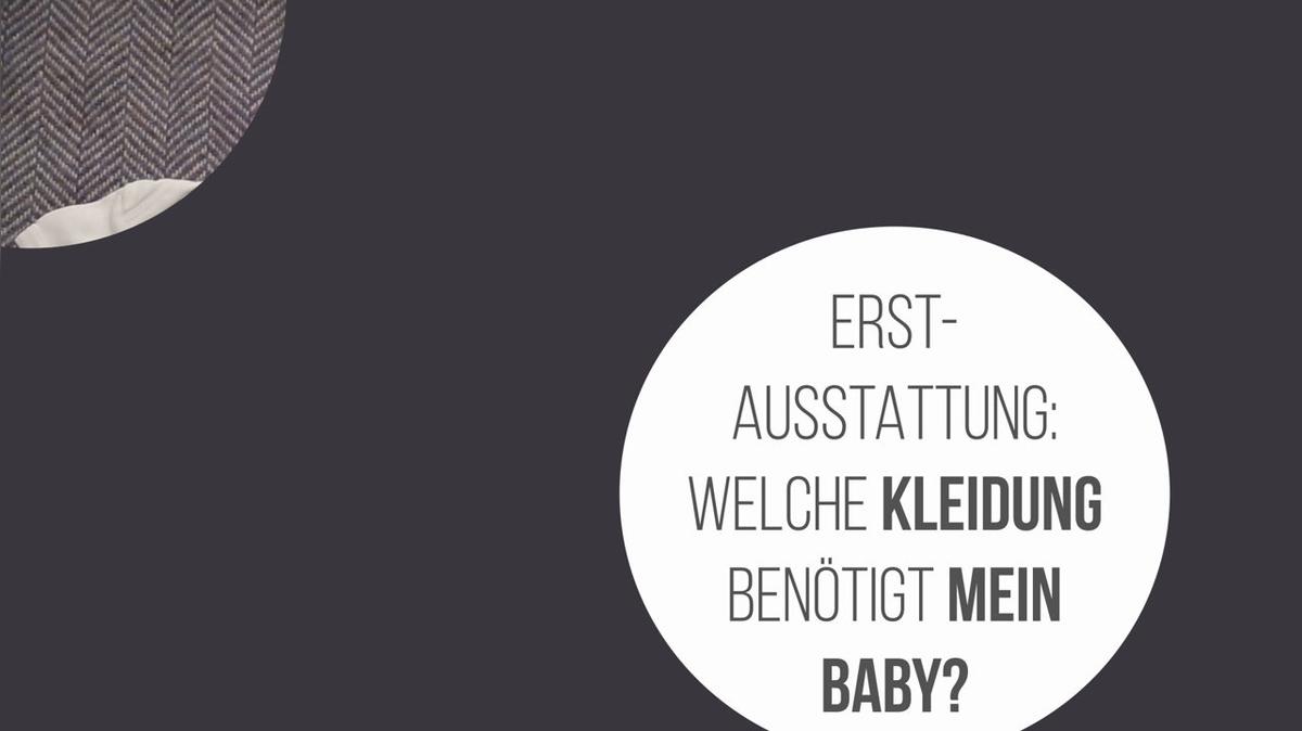 Erstausstattung: Welche Kleidung benötigt mein Baby