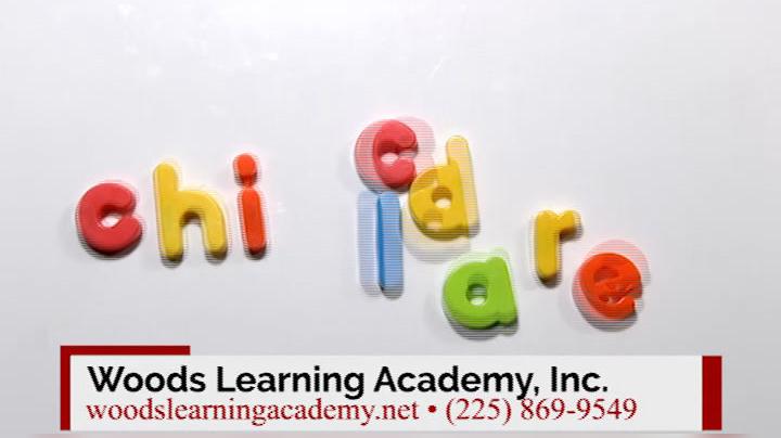 Child Care in Gramercy LA, Woods Learning Academy, Inc. 