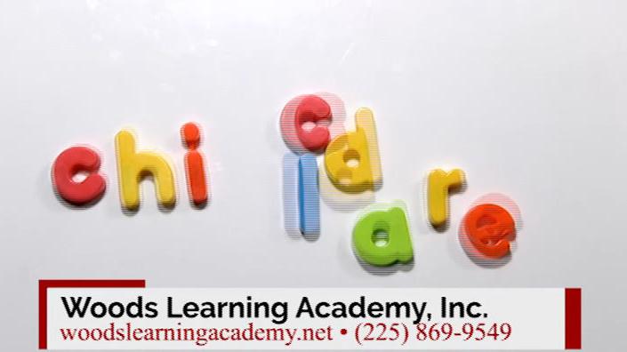 Child Care in Gramercy LA, Woods Learning Academy, Inc. 