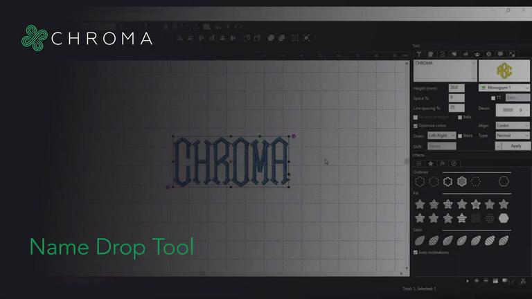 Chroma: Name Drop Tool