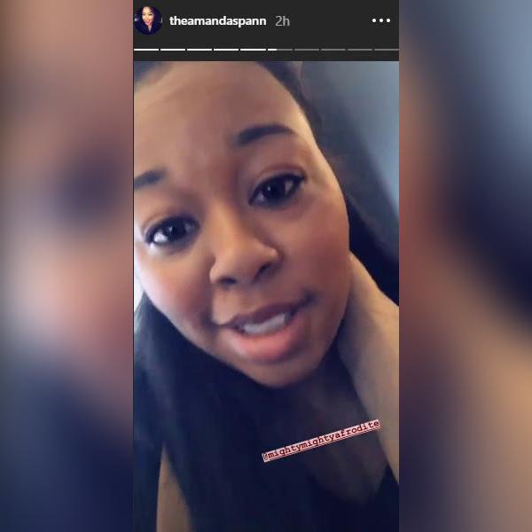 BlackBerry  - Amanda Spann  -  Instagram Story