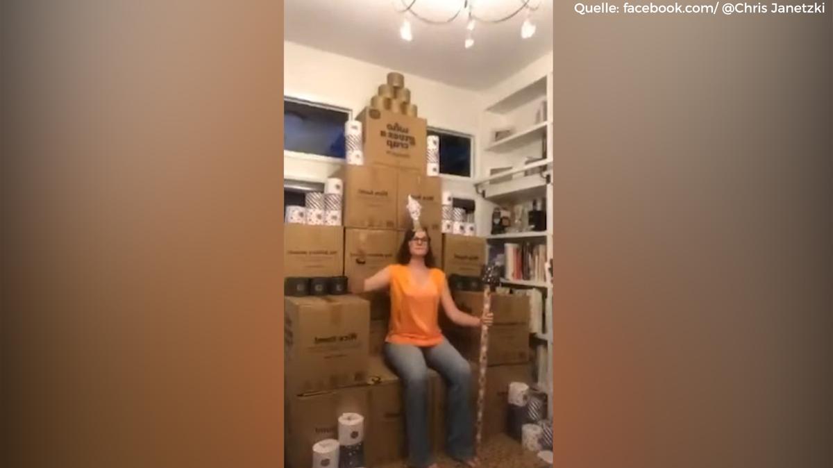 Hamsterkauf: Australische Familie bestellt versehentlich 48 Boxen Klopapier