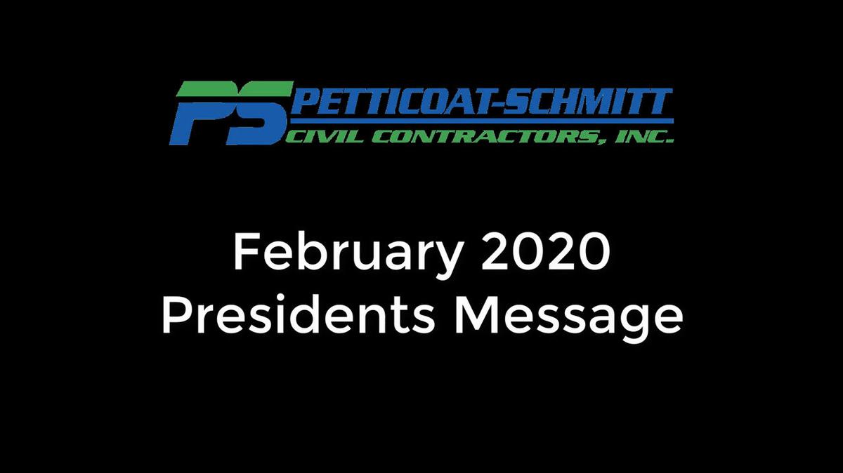 February 2020 Presidents Message.mp4