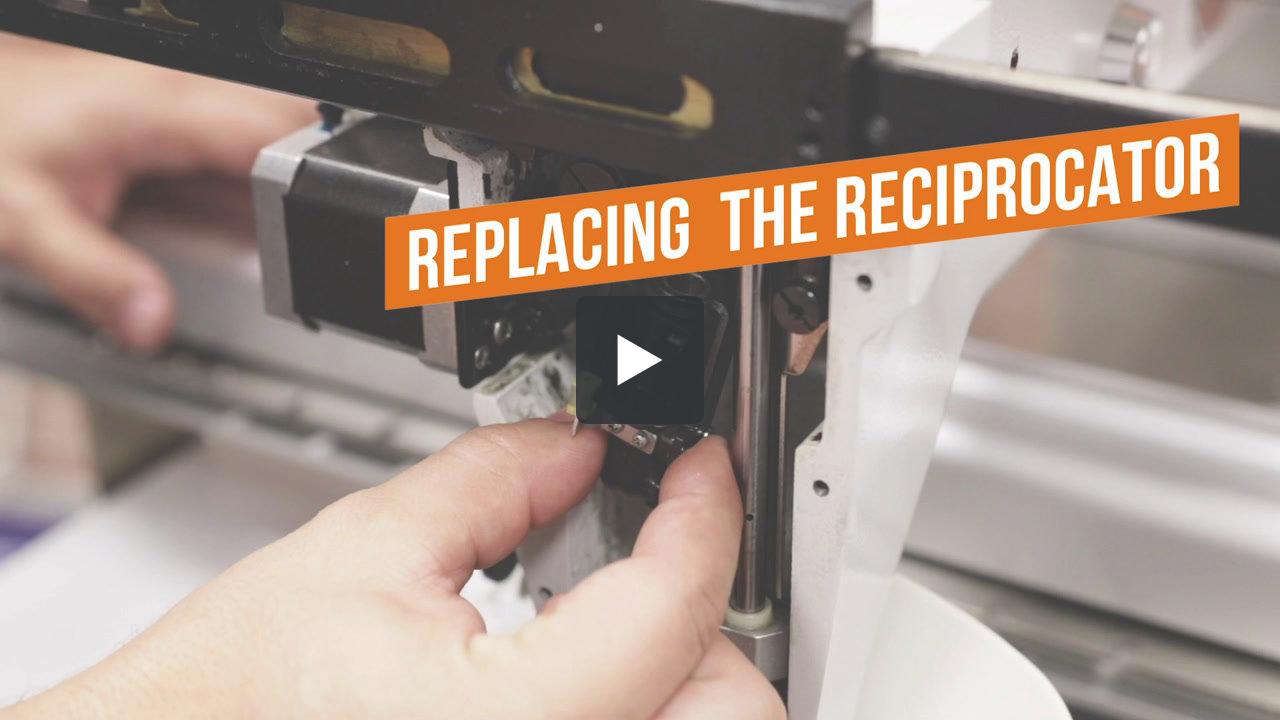 Replacing the reciprocator - TC | Ricoma
