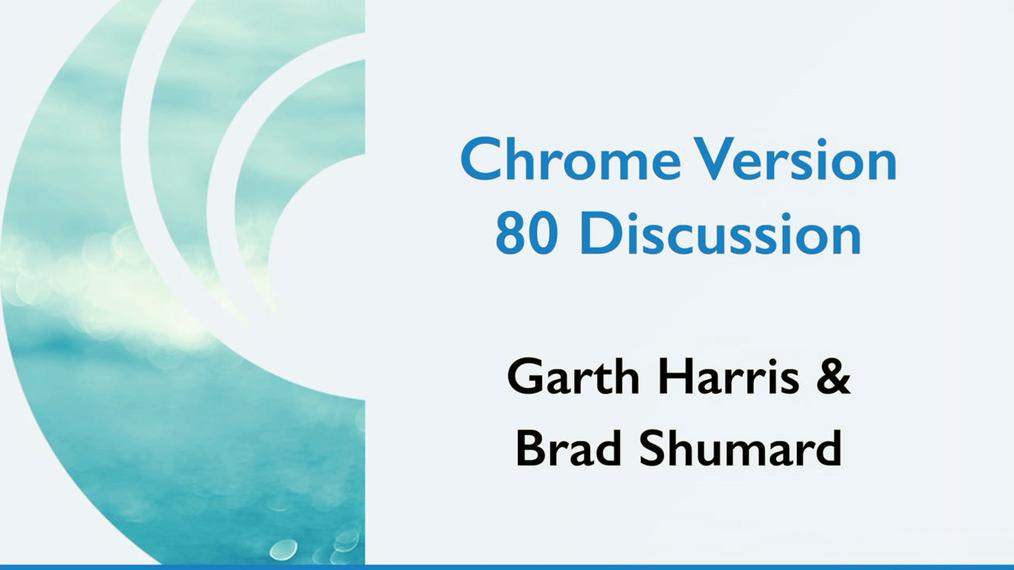 Chrome v80 Interview