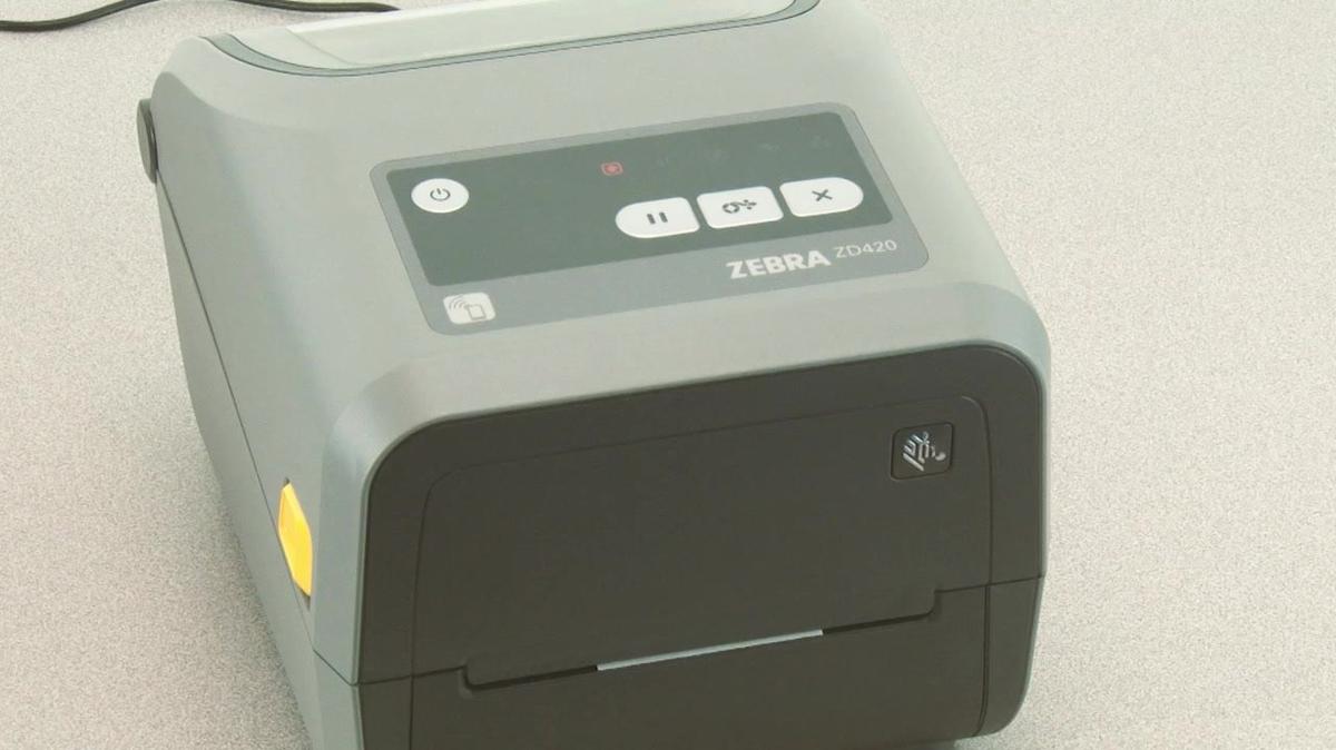 Zebra ZD420 Manual Media Calibration