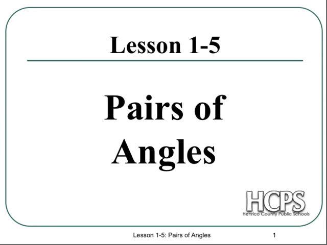 Angle Pairs PowerPoint.mp4