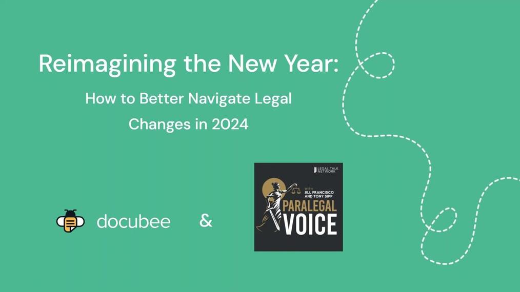 Webinar with Paralegal Voice: How to Better Navigate Legal Changes in 2024