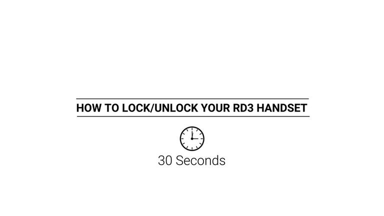 How To- Handset RD3 V2 071221