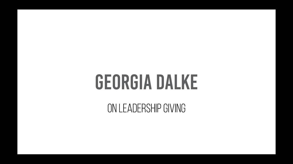 Georgia Dalke - Leadership