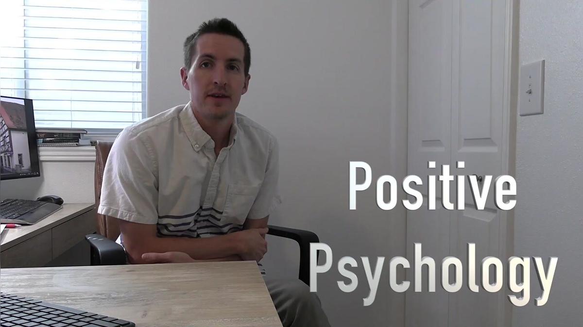 Psych Week 8 - Positive Psychology (1)