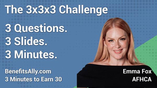 AFHCA - 3x3x3 Challenge with Emma Fox