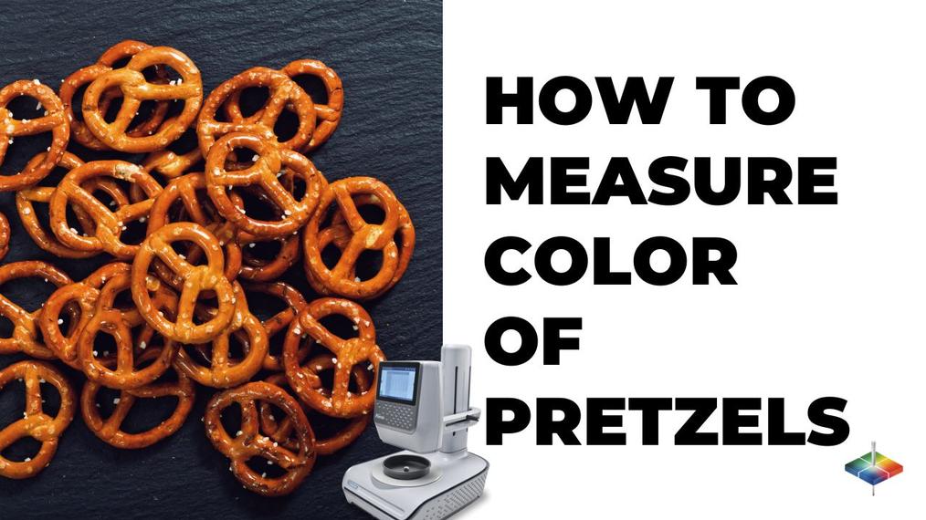 How to measure the color of Pretzels