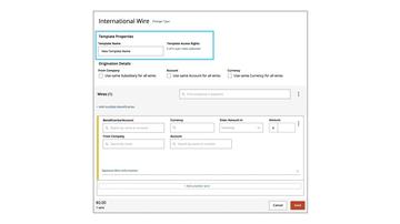 Creating an International Wire