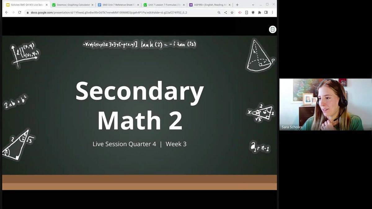 Scholes SM2 Q4 W3 Live Session Recording