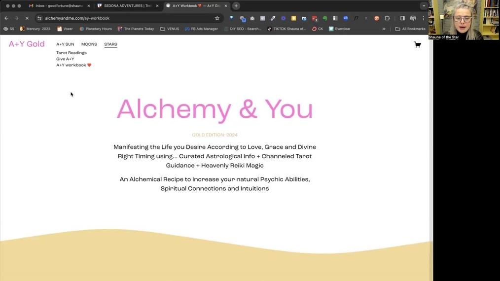 Alchemy + You Website Overview