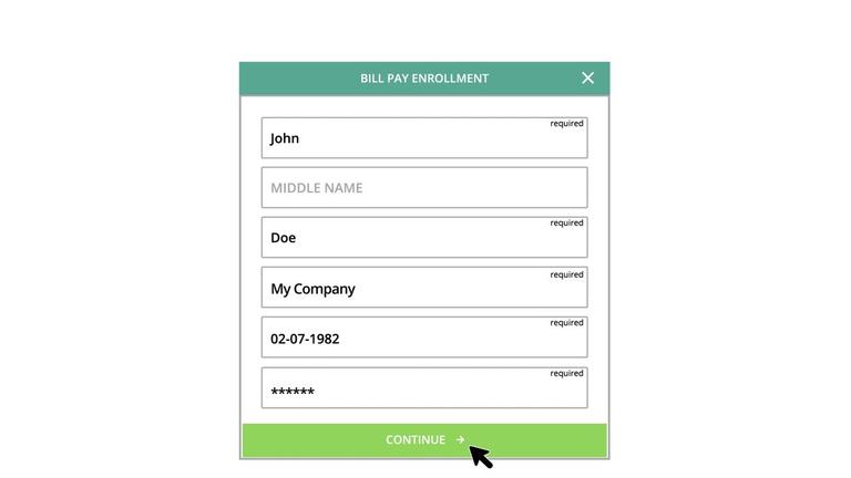 Move Money - Bill Pay Enrollment &amp; Payments