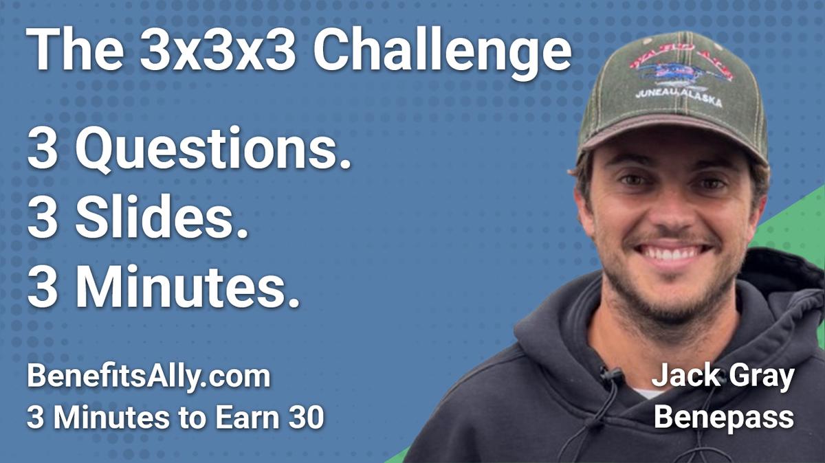 Benepass - 3x3x3 Challenge with Jack Gray
