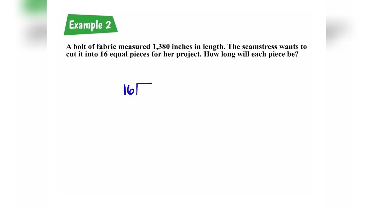 Lesson 1.1.4 Dividing by Multi-Digit Numbers - Silent Teacher R1