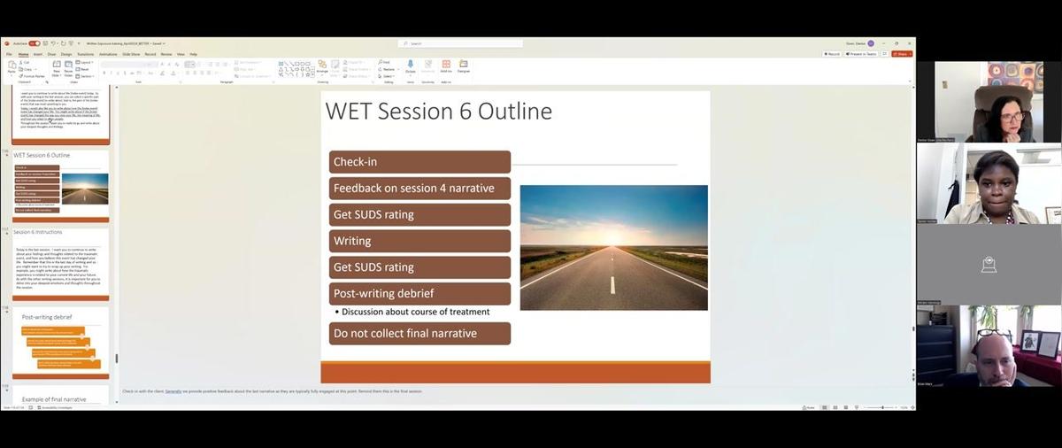 Therapist Training Session 2